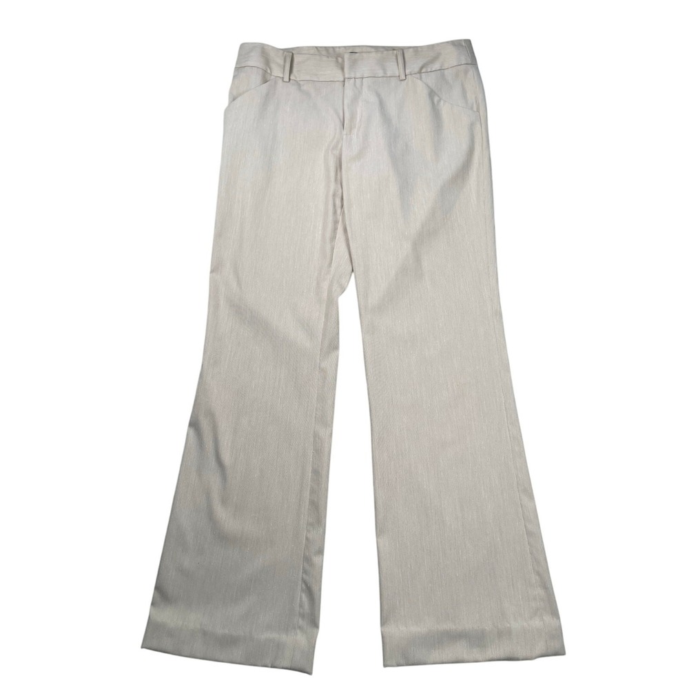 Gianni Bini Cream Straight Leg Pants